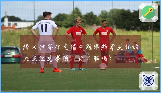 烽火世界杯竞猜中冠军赔率变化的几点注意事项，你了解吗？