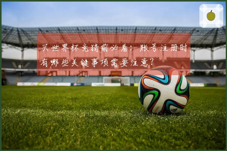买世界杯竞猜前必看：账号注册时有哪些关键事项需要注意？