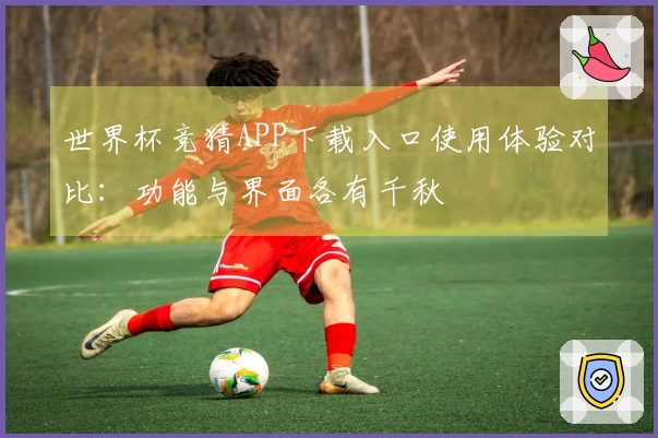 世界杯竞猜APP下载入口使用体验对比：功能与界面各有千秋
